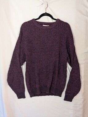 Dior Purple Knit Crewneck Sweater